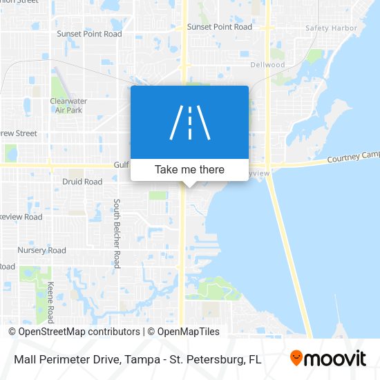 Mapa de Mall Perimeter Drive