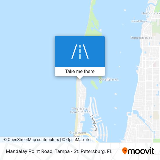 Mapa de Mandalay Point Road