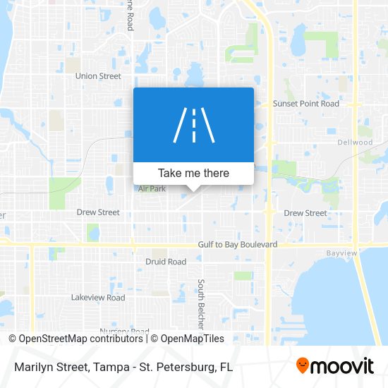 Marilyn Street map