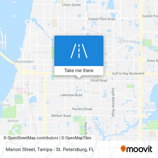 Mapa de Marion Street