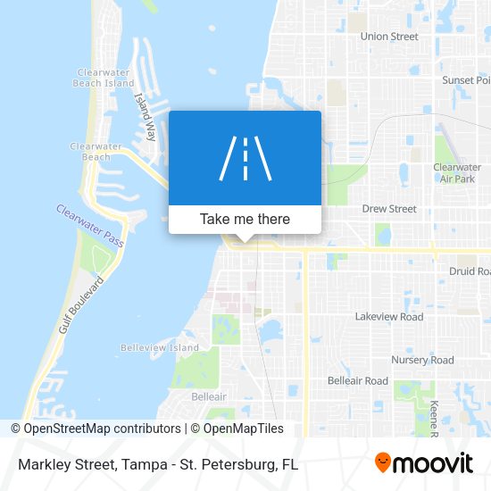 Markley Street map