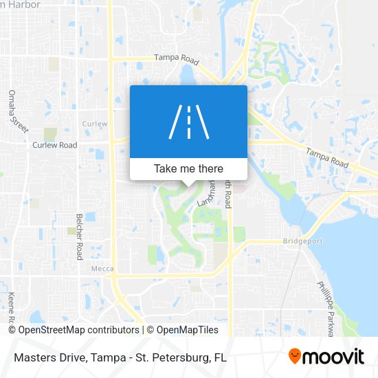 Masters Drive map