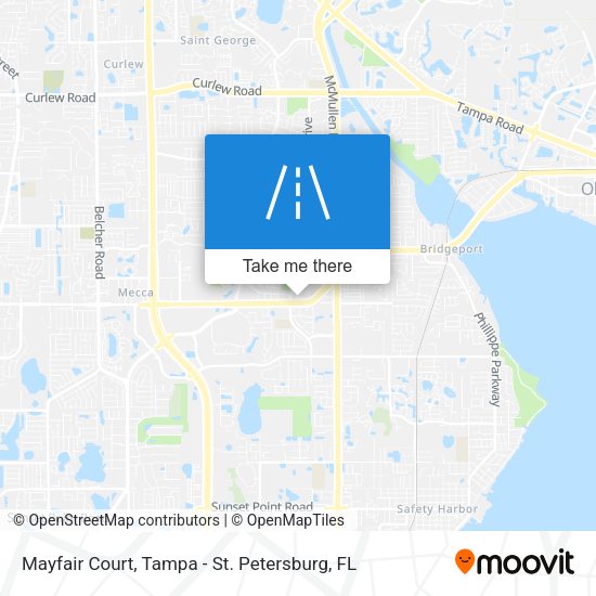 Mapa de Mayfair Court