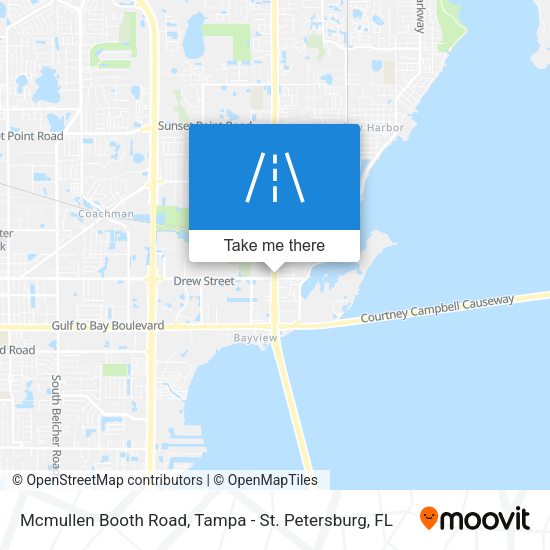 Mcmullen Booth Road map