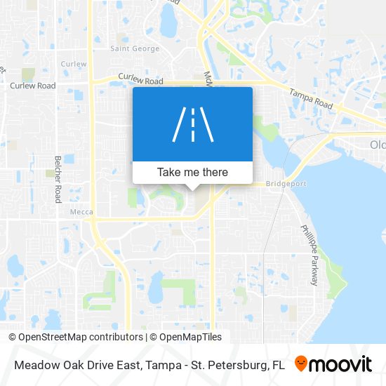 Mapa de Meadow Oak Drive East