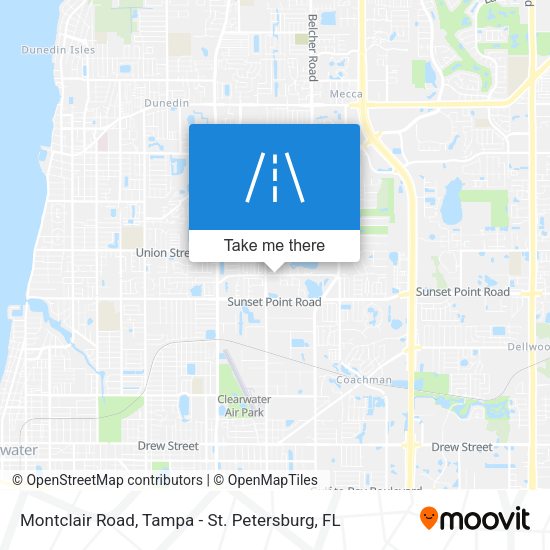 Mapa de Montclair Road