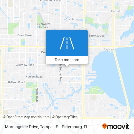 Morningside Drive map