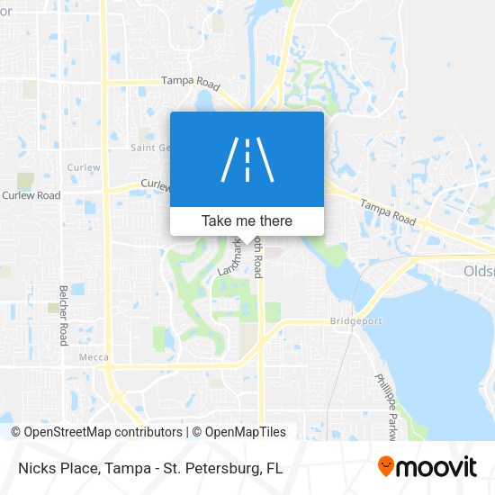Nicks Place map