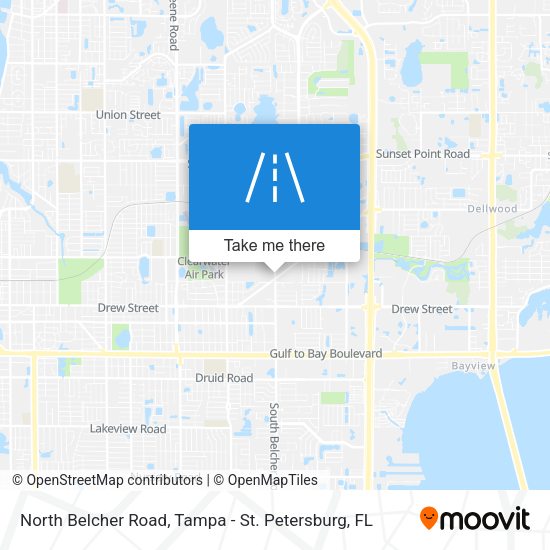 Mapa de North Belcher Road