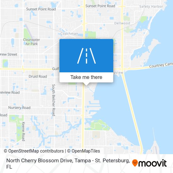 North Cherry Blossom Drive map