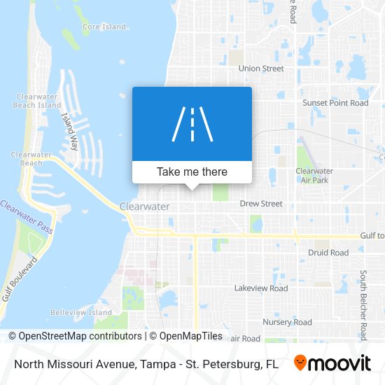 Mapa de North Missouri Avenue