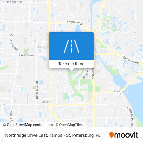 Northridge Drive East map