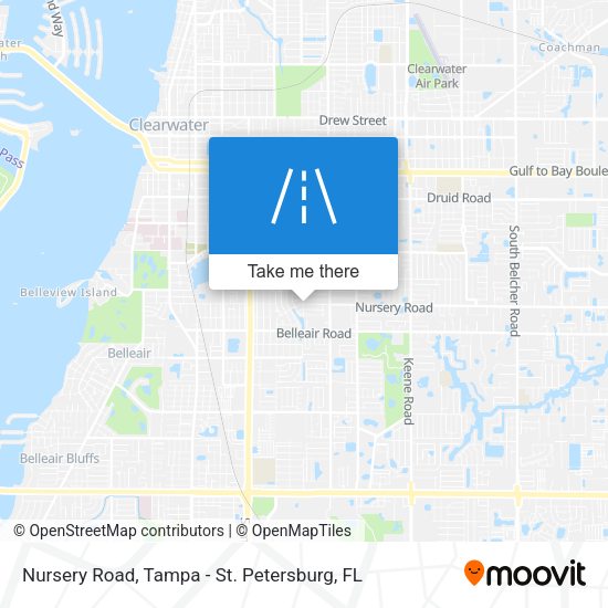 Mapa de Nursery Road