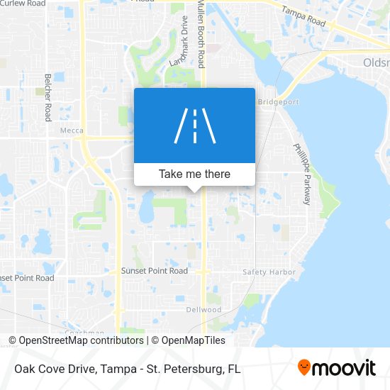 Oak Cove Drive map