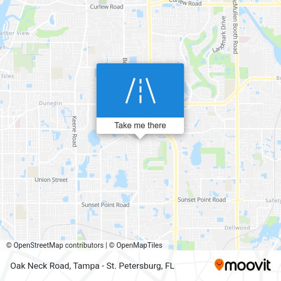 Oak Neck Road map