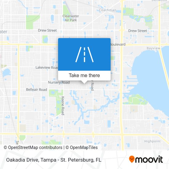 Mapa de Oakadia Drive