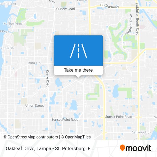 Oakleaf Drive map