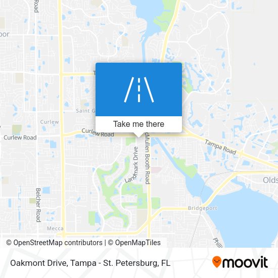Oakmont Drive map
