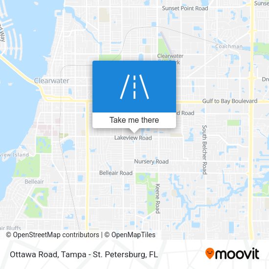 Ottawa Road map