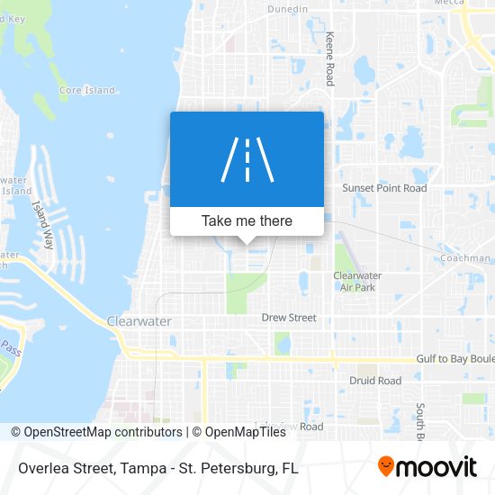 Overlea Street map