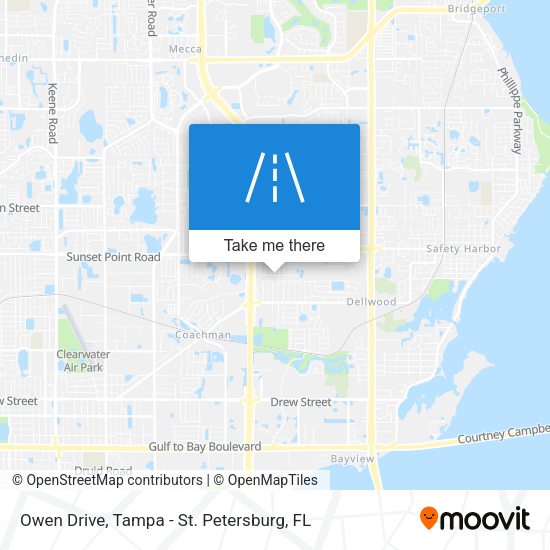 Owen Drive map