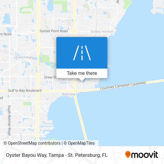 Mapa de Oyster Bayou Way