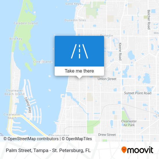 Mapa de Palm Street