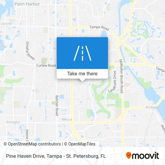 Mapa de Pine Haven Drive