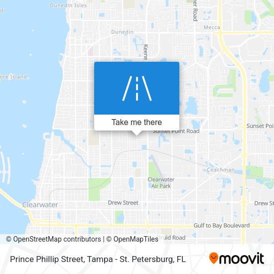 Mapa de Prince Phillip Street