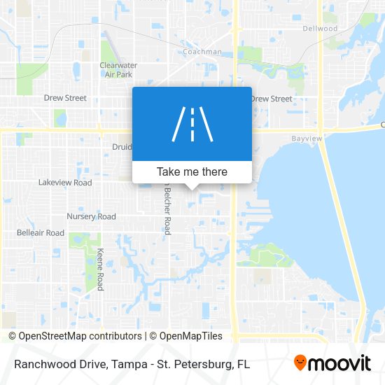 Mapa de Ranchwood Drive