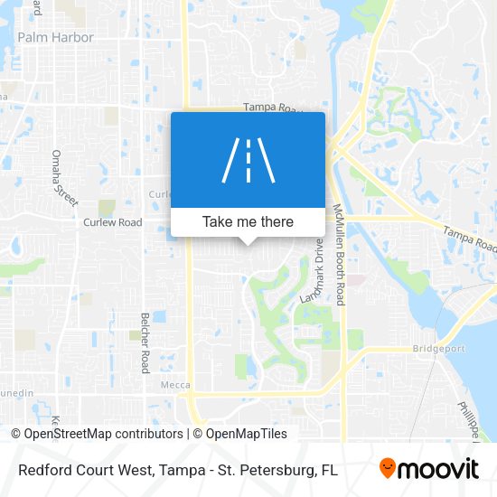 Mapa de Redford Court West