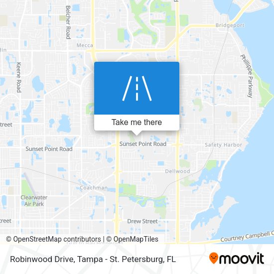 Robinwood Drive map