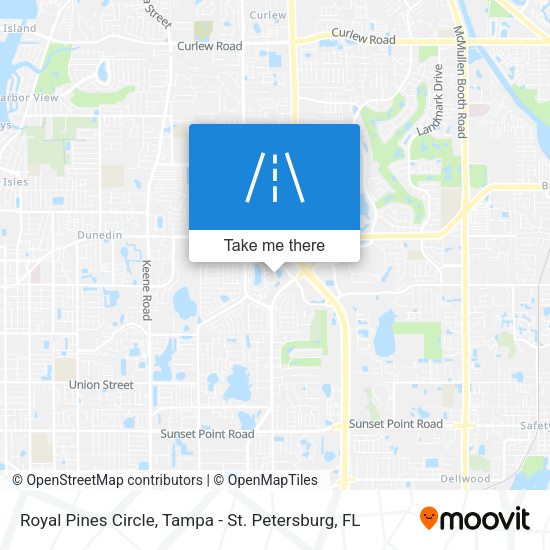Mapa de Royal Pines Circle