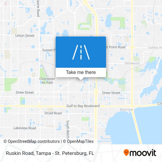 Ruskin Road map