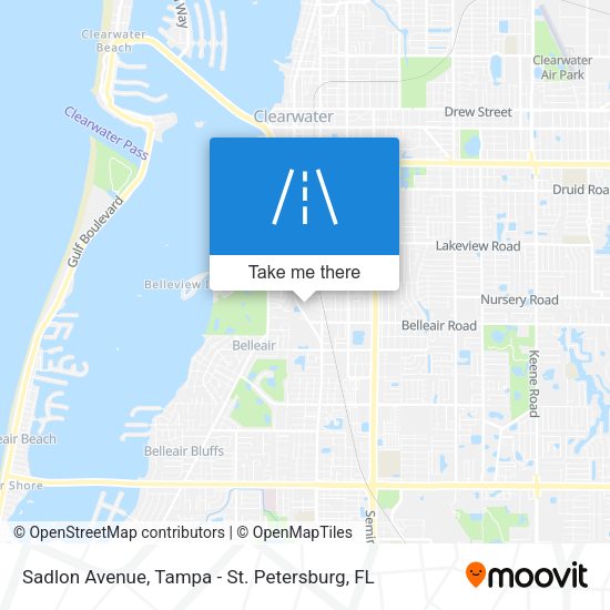 Sadlon Avenue map