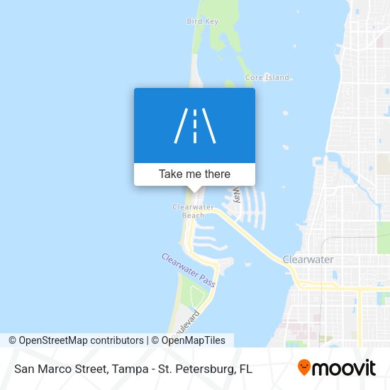 San Marco Street map