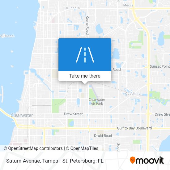 Saturn Avenue map