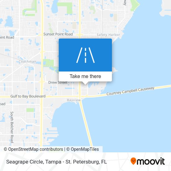 Seagrape Circle map