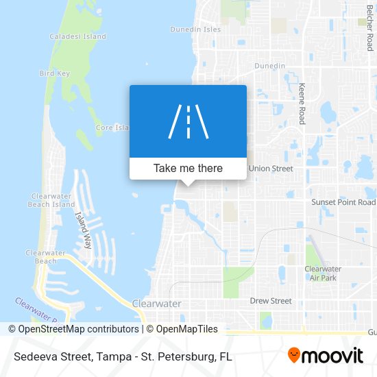 Sedeeva Street map