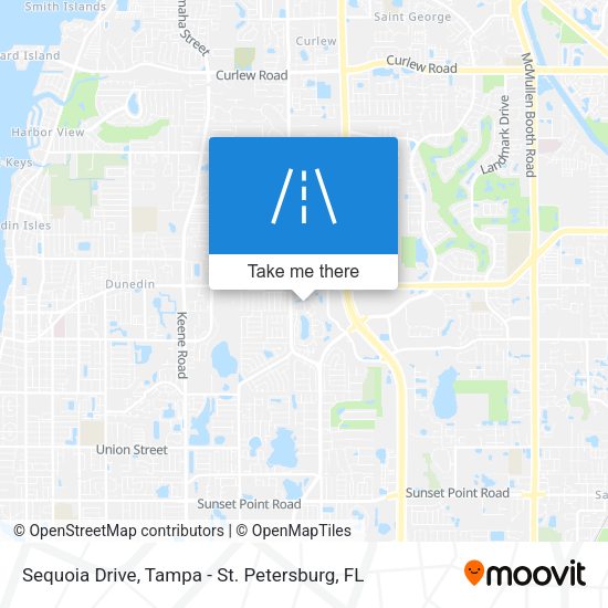 Mapa de Sequoia Drive