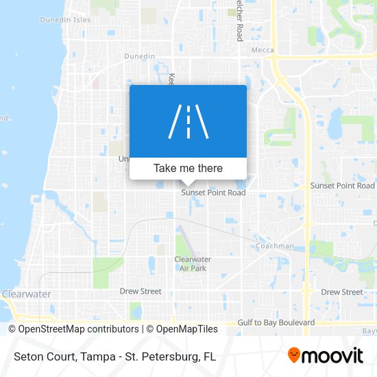 Seton Court map