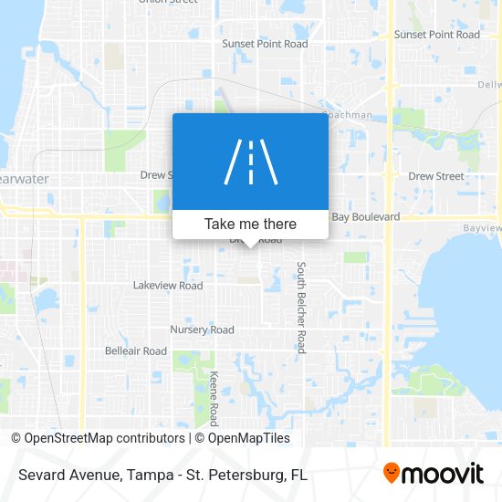 Mapa de Sevard Avenue
