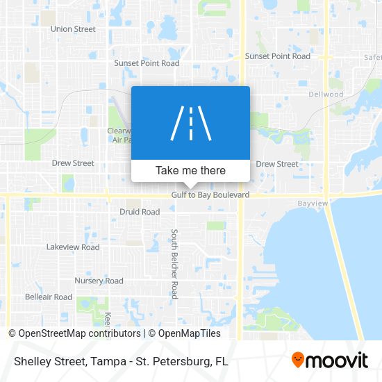 Mapa de Shelley Street