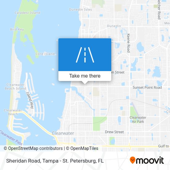 Mapa de Sheridan Road
