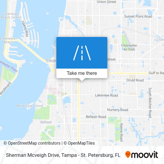 Mapa de Sherman Mcveigh Drive