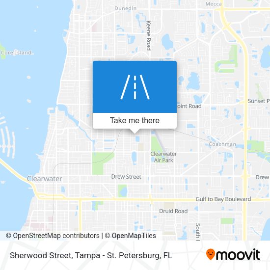 Mapa de Sherwood Street