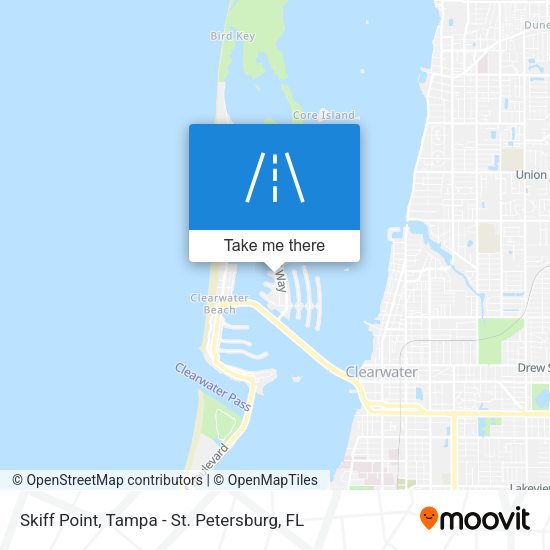 Skiff Point map
