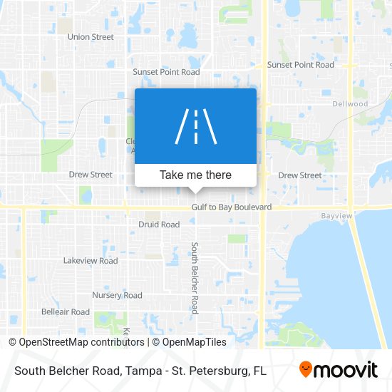 Mapa de South Belcher Road
