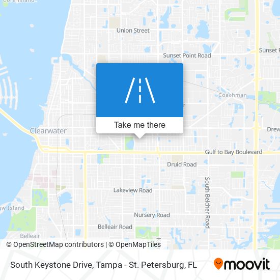 Mapa de South Keystone Drive