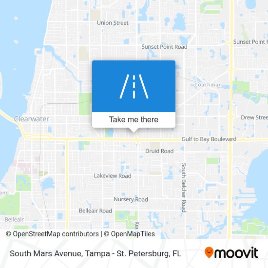 South Mars Avenue map